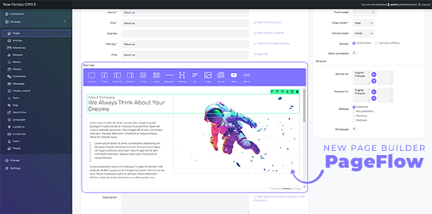 Pandao CMS Pro 6 - Sistema de Gerenciamento de Conteúdo totalmente responsivo - 10