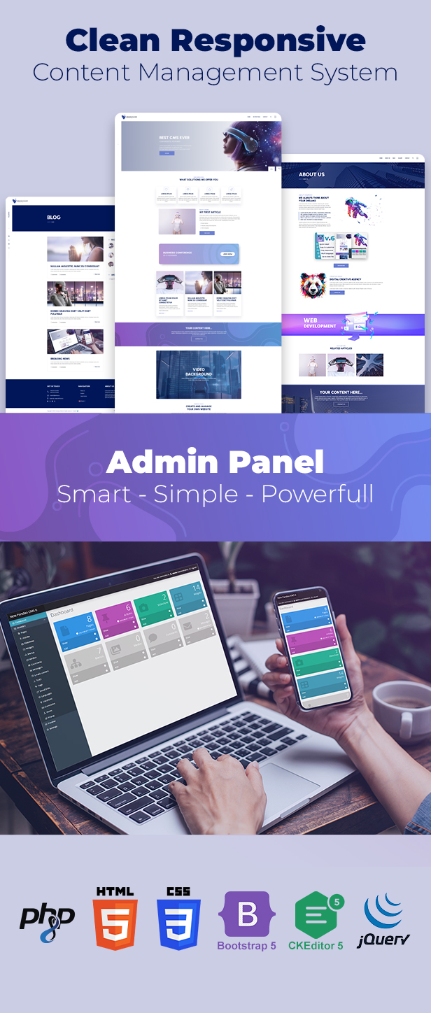 Pandao CMS Pro 6 - Sistema de Gerenciamento de Conteúdo totalmente responsivo - 9